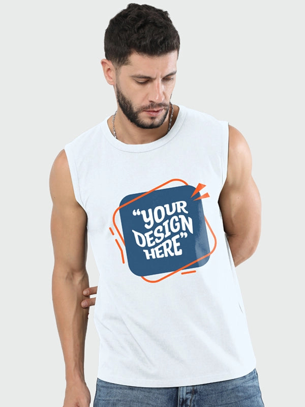 Men's Sleeveless T-Shirt 180GSM