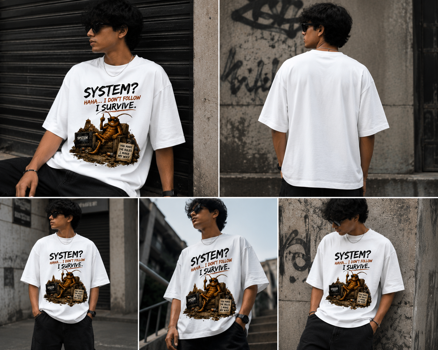Unisex Oversized Standard T-Shirt 180 gsm
