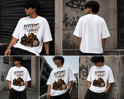 Unisex Oversized Standard T-Shirt 180 gsm