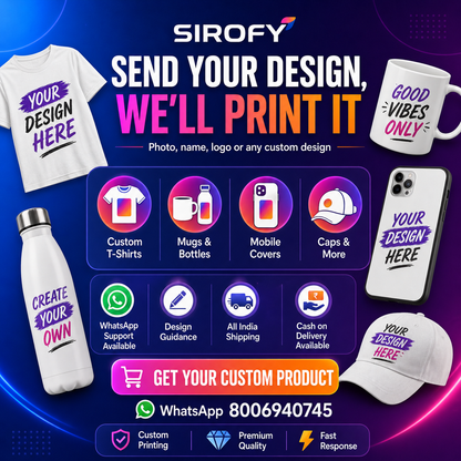 Print custom design on any product