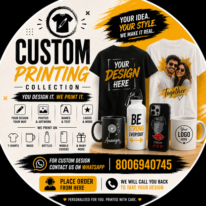 Print custom design on any product